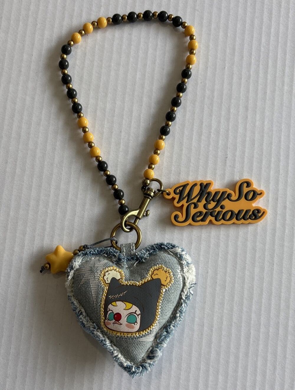 POP MART Why So Serious Series Pendant Chain Molly String Puppet - Excellent